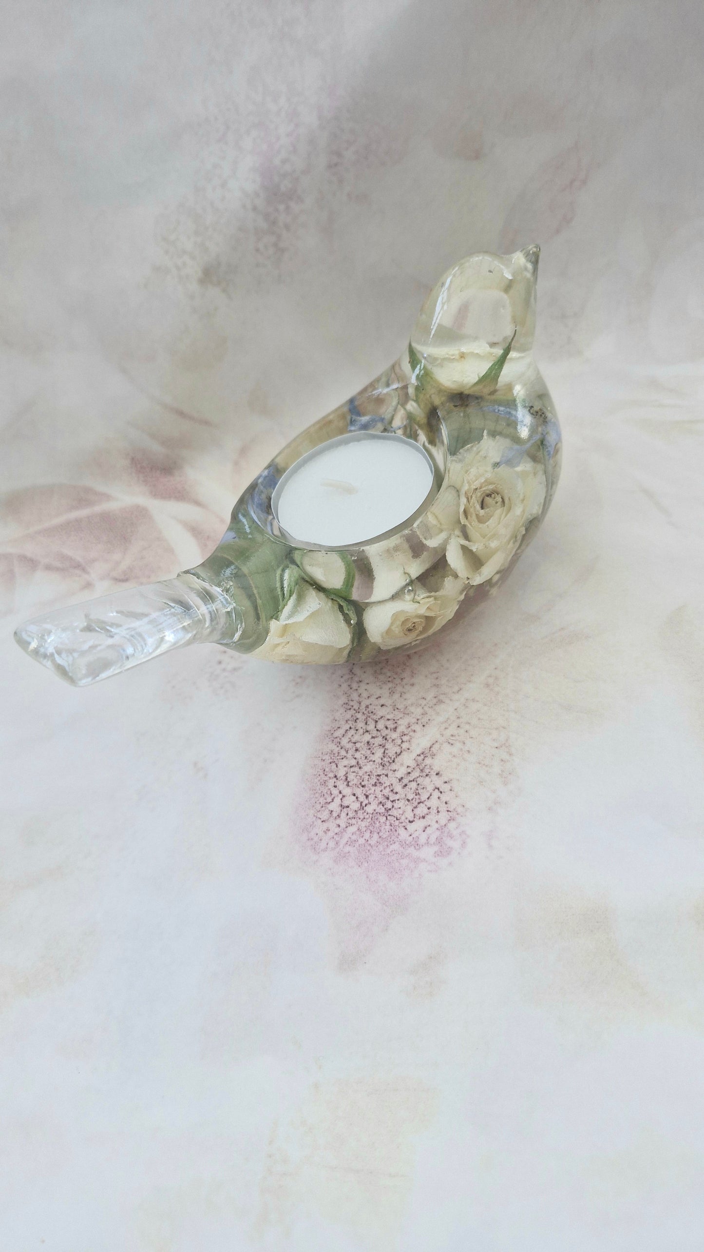Resin Large Bird Tealight