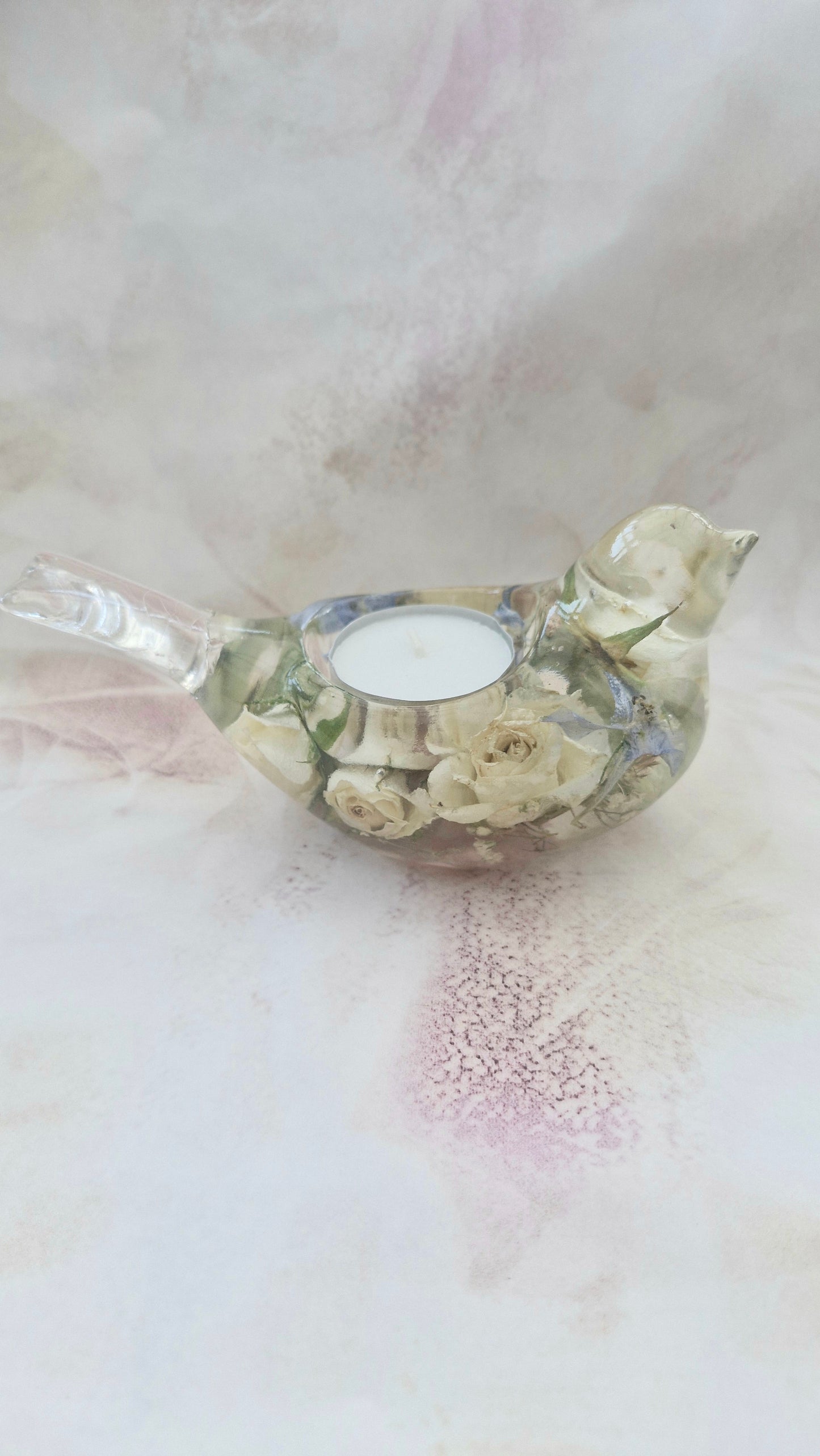 Resin Large Bird Tealight
